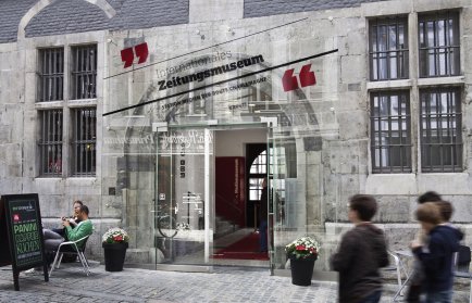 Fassade Internationales Zeitungsmuseum (c) Stadt Aachen / Peter Hinschläger